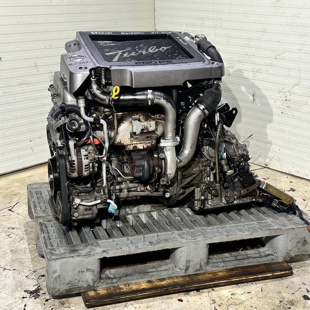 Nissan X-Trail 2000-2007 2.0l Turbo JDM Actual Engine Automatic Transmission - Sr20vet Neo Vvl 613207w Nissan x Trail sr20vet JDM Engine Zone 