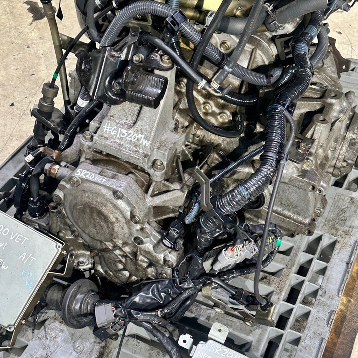 Nissan X-Trail 2000-2007 2.0l Turbo JDM Actual Engine Automatic Transmission - Sr20vet Neo Vvl 613207w Nissan x Trail sr20vet JDM Engine Zone 