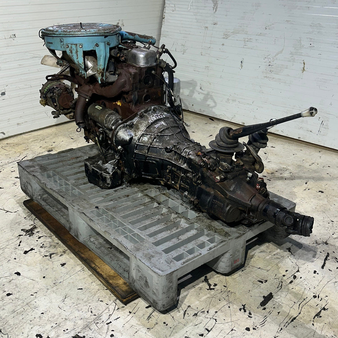 Isuzu 2.0l 4-Cylinder Diesel Jdm Engine Rwd Manual Transmission Actual Swap - C190 Motor Vehicle Engines JDM Engine Zone 