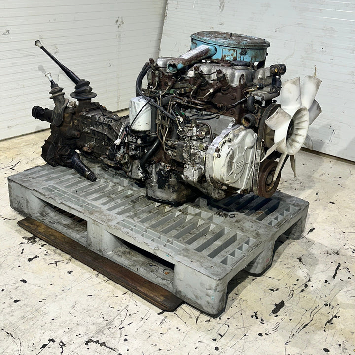 Isuzu 2.0l 4-Cylinder Diesel Jdm Engine Rwd Manual Transmission Actual Swap - C190 Motor Vehicle Engines JDM Engine Zone 