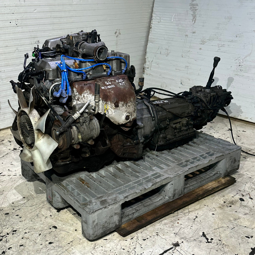 Mazda B2600 2.6L Jdm Engine Awd Transmission Actual Swap - G6 Motor Vehicle Engines JDM Engine Zone 