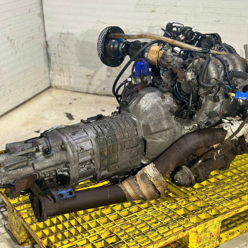 Mazda Rx7 S2 Turbo2 Jdm Engine and 5 Speed Manual RWD Transmission 13b JDM Engine Zone 