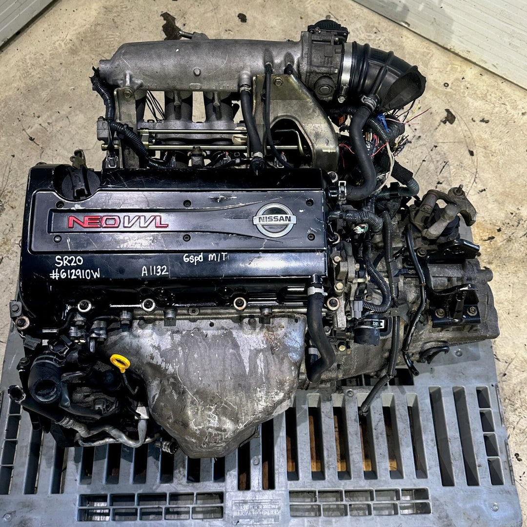 Nissan Primera 2.0L Neo VVL JDM Engine 6 Speed Manual Transmission Swap - SR20VE Nissan Primera Sr20ve Engine JDM Engine Zone 