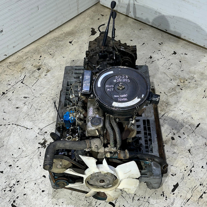 Nissan Sd23 2.3l 4-Cylinder Diesel Jdm Engine AWD Manual Transmission - Sd23 251395 JDM Engine Zone 