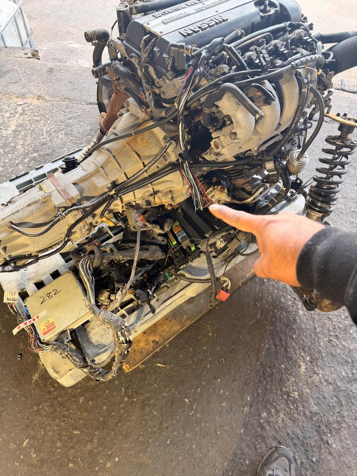 Nissan Silvia S13 1989-1994 Turbo 2.0L Engine 5 Speed Transmission JDM SR20DET 847784A JDM Engine Zone 