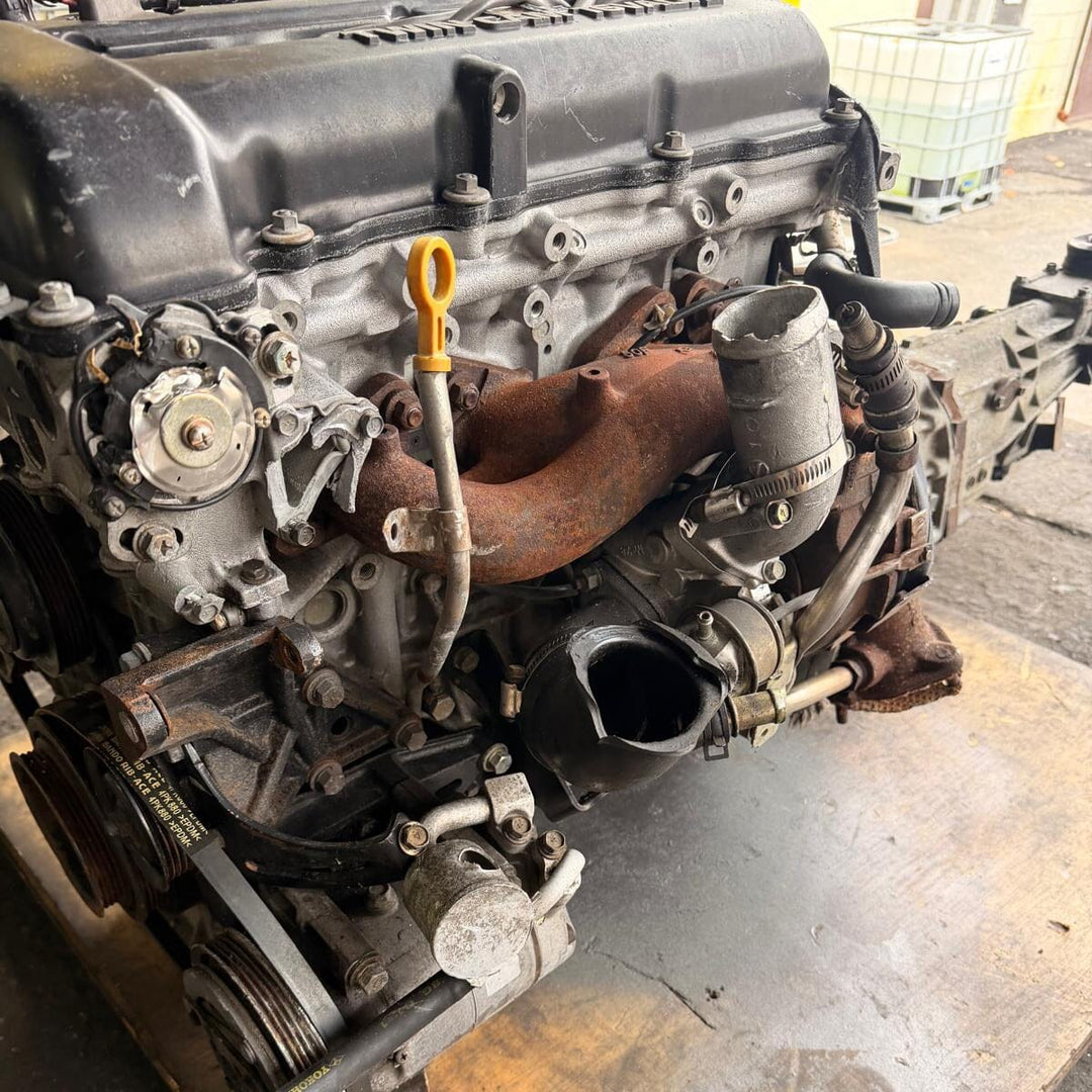 Nissan Silvia S13 Turbo 2.0L 5 Speed Manual Jdm Full Engine Transmission Actual Swap - SR20DET Motor Vehicle Engines JDM Engine Zone 