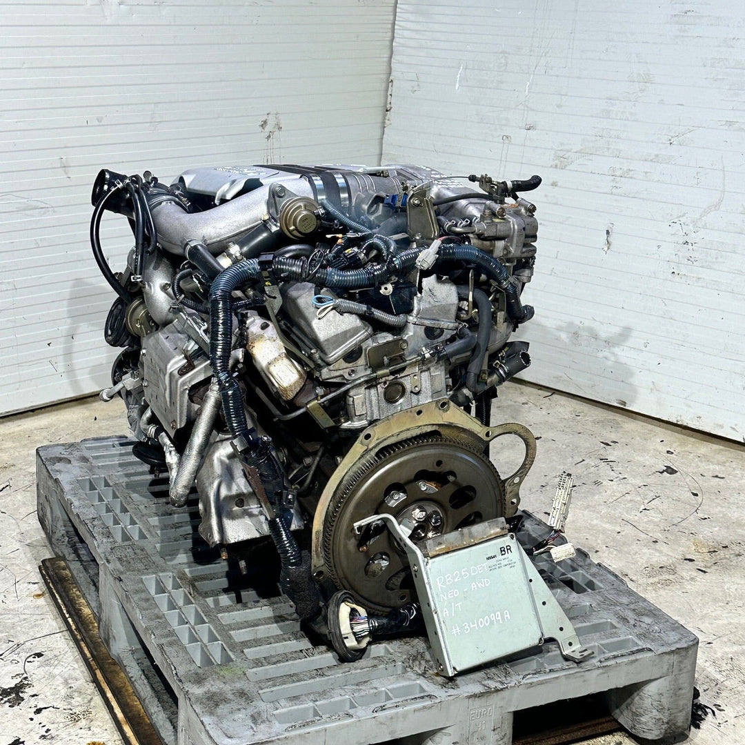 Nissan Skyline 2.5l Turbo Neo Vvl Awd Jdm Actual Engine Rb25det 340099a JDM Engine Zone 