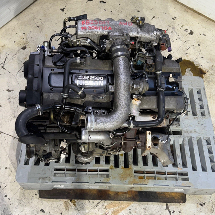Nissan Skyline 2.5l Turbo Non Neo Vvl Awd Jdm Actual Engine Rb25det 306170a JDM Engine Zone 