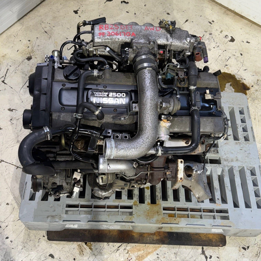 Nissan Skyline 2.5l Turbo Non Neo Vvl Awd Jdm Actual Engine Rb25det 306170a JDM Engine Zone 
