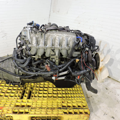 Nissan Skyline Engine with 5 Speed Transmission 2.5L Turbo Neo Vvl Rwd JDM - Rb25det Actual Swap Motor Vehicle Engines JDM Engine Zone 