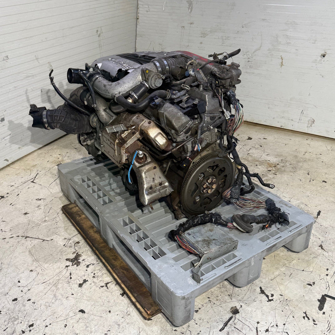 Nissan Skyline Neo Vvl Turbo 2.5L Awd JDM Actual Engine Rb25det 375662a Motor Vehicle Engines JDM Engine Zone 