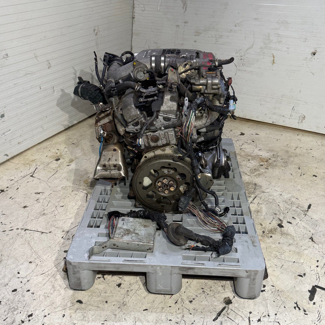 Nissan Skyline Neo Vvl Turbo 2.5L Awd JDM Actual Engine Rb25det 375662a Motor Vehicle Engines JDM Engine Zone 