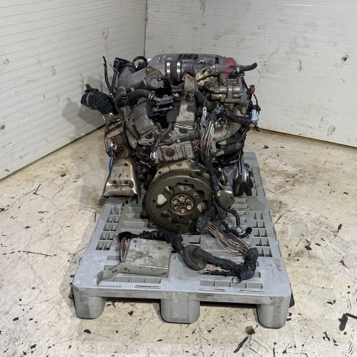 Nissan Skyline Neo Vvl Turbo 2.5L Awd JDM Actual Engine Rb25det 375662a Motor Vehicle Engines JDM Engine Zone 