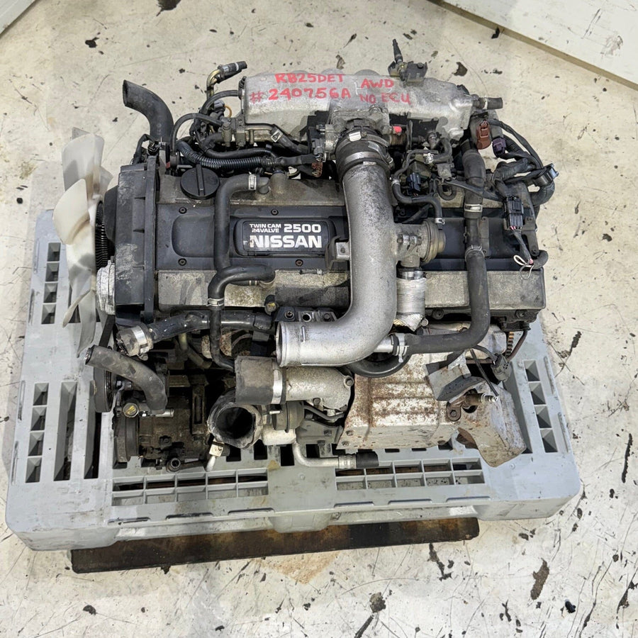Nissan Skyline 2.5l Turbo Non Neo Vvl Awd Jdm Actual Engine Rb25det 240756a JDM Engine Zone 