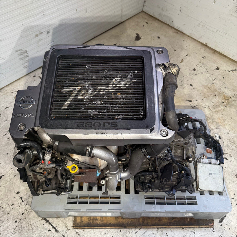 Nissan X-Trail 2000-2007 2.0l Turbo Engine Automatic Jdm Engine Transmission - Sr20vet Neo Vvl 472249B Nissan x Trail sr20vet JDM Engine Zone 