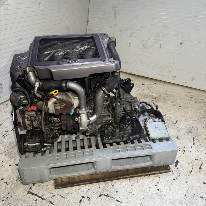 Nissan X-Trail 2000-2007 2.0l Turbo Engine Automatic Jdm Engine Transmission - Sr20vet Neo Vvl 472249B Nissan x Trail sr20vet JDM Engine Zone 