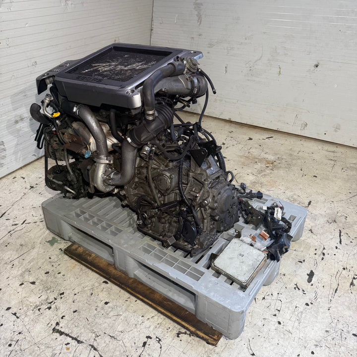 Nissan X-Trail 2000-2007 2.0l Turbo Engine Automatic Jdm Engine Transmission - Sr20vet Neo Vvl 472249B Nissan x Trail sr20vet JDM Engine Zone 