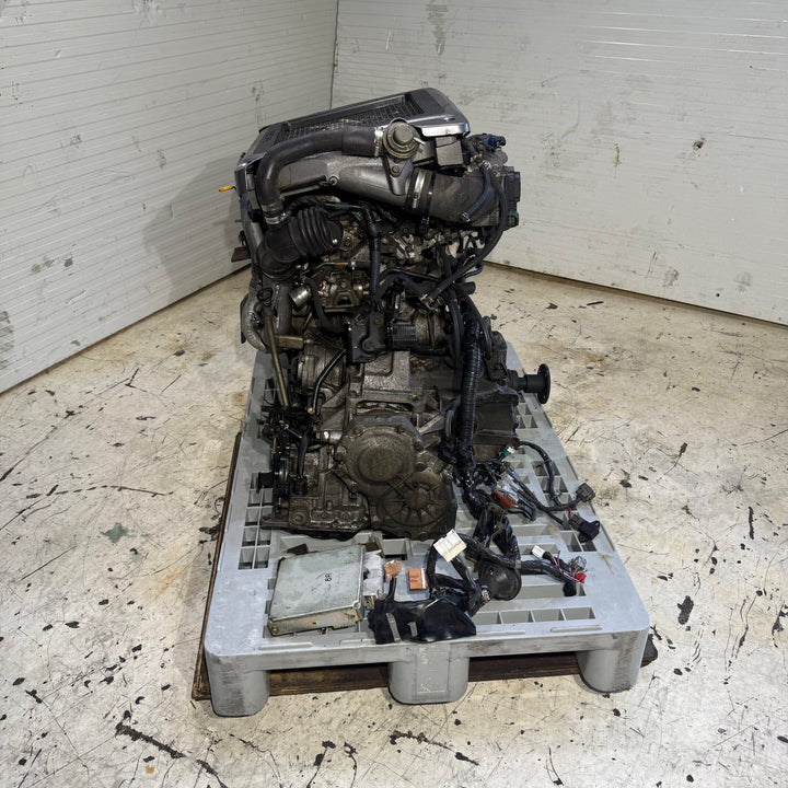 Nissan X-Trail 2000-2007 2.0l Turbo Engine Automatic Jdm Engine Transmission - Sr20vet Neo Vvl 472249B Nissan x Trail sr20vet JDM Engine Zone 