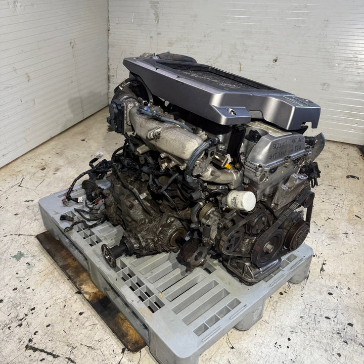 Nissan X-Trail 2000-2007 2.0l Turbo Engine Automatic Jdm Engine Transmission - Sr20vet Neo Vvl 472249B Nissan x Trail sr20vet JDM Engine Zone 