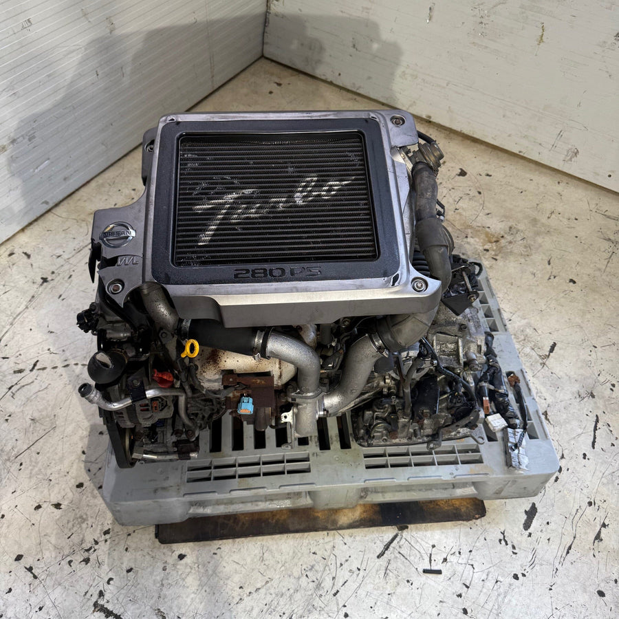 Nissan X-Trail 2000-2007 2.0l Turbo Engine Automatic Jdm Engine Transmission - Sr20vet Neo Vvl 615558W Nissan x Trail sr20vet JDM Engine Zone 