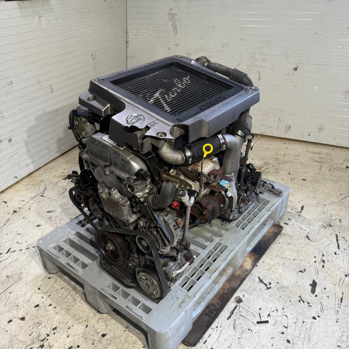 Nissan X-Trail 2000-2007 2.0l Turbo Engine Automatic Jdm Engine Transmission - Sr20vet Neo Vvl 615558W Nissan x Trail sr20vet JDM Engine Zone 