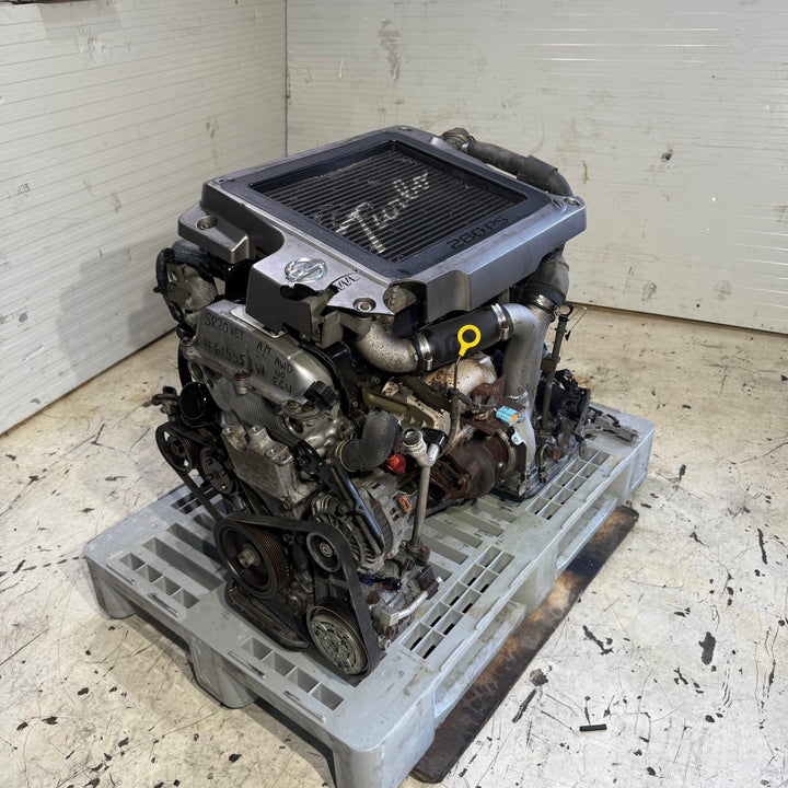 Nissan X-Trail 2000-2007 2.0l Turbo Engine Automatic Jdm Engine Transmission - Sr20vet Neo Vvl 615558W Nissan x Trail sr20vet JDM Engine Zone 