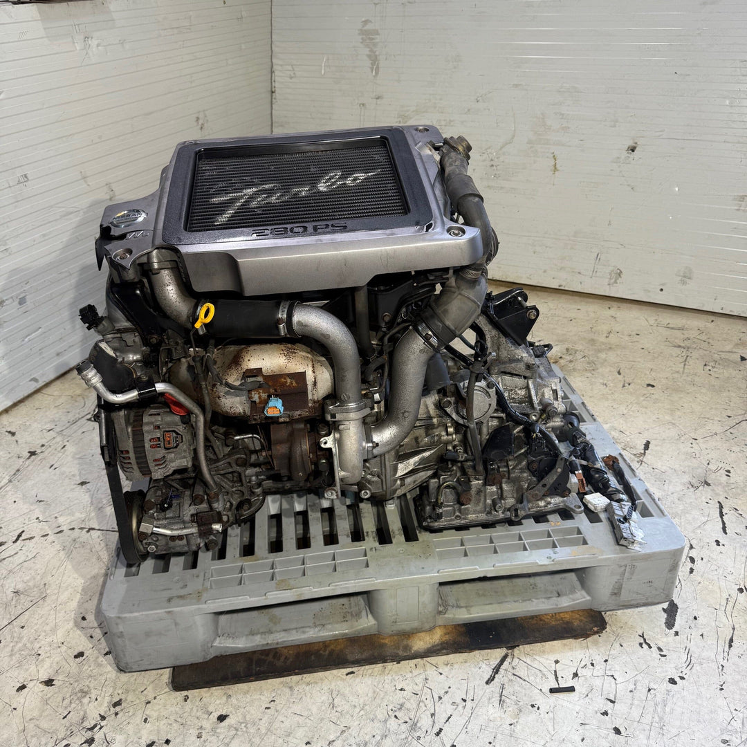 Nissan X-Trail 2000-2007 2.0l Turbo Engine Automatic Jdm Engine Transmission - Sr20vet Neo Vvl 615558W Nissan x Trail sr20vet JDM Engine Zone 