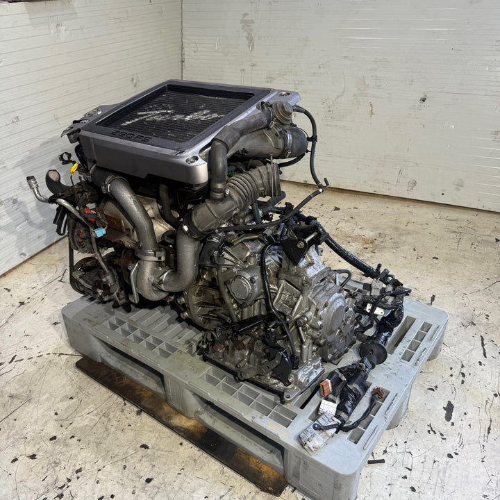 Nissan X-Trail 2000-2007 2.0l Turbo Engine Automatic Jdm Engine Transmission - Sr20vet Neo Vvl 615558W Nissan x Trail sr20vet JDM Engine Zone 