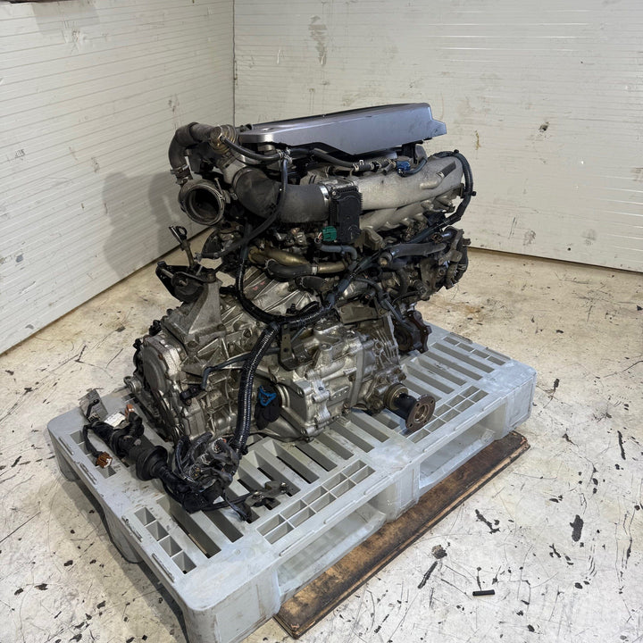 Nissan X-Trail 2000-2007 2.0l Turbo Engine Automatic Jdm Engine Transmission - Sr20vet Neo Vvl 615558W Nissan x Trail sr20vet JDM Engine Zone 