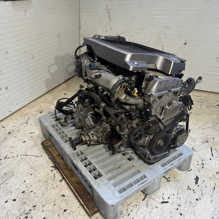 Nissan X-Trail 2000-2007 2.0l Turbo Engine Automatic Jdm Engine Transmission - Sr20vet Neo Vvl 615558W Nissan x Trail sr20vet JDM Engine Zone 