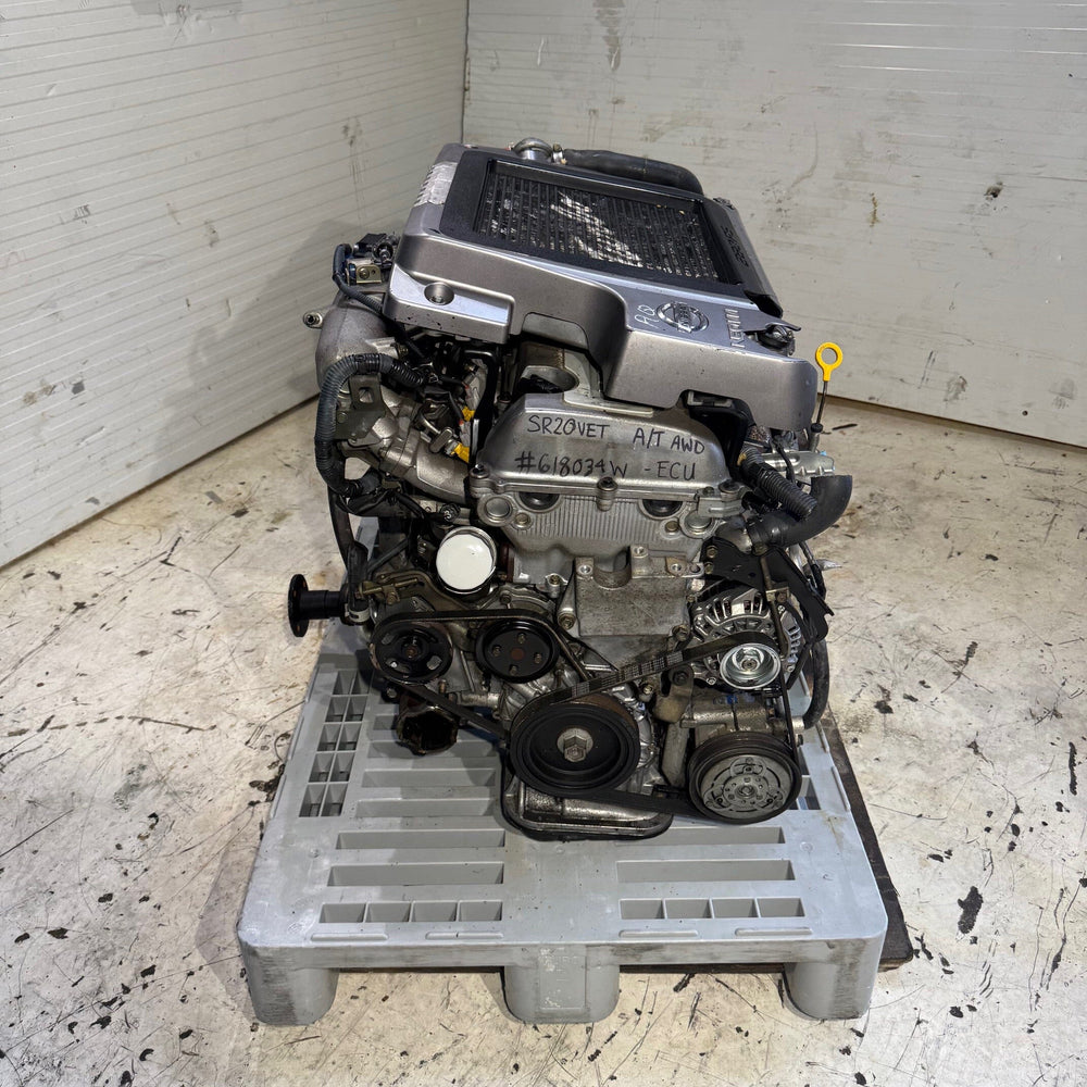 Nissan X-Trail 2000-2007 2.0l Turbo Engine Automatic Jdm Engine Transmission - Sr20vet Neo Vvl 618034W Nissan x Trail sr20vet JDM Engine Zone 