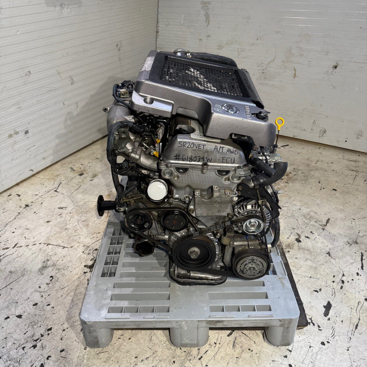 Nissan X-Trail 2000-2007 2.0l Turbo Engine Automatic Jdm Engine Transmission - Sr20vet Neo Vvl 618034W Nissan x Trail sr20vet JDM Engine Zone 