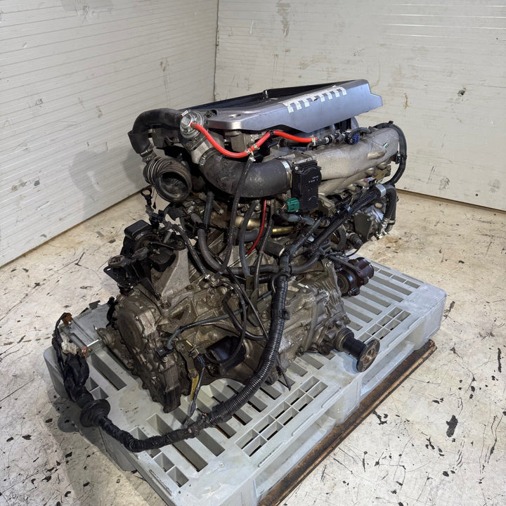Nissan X-Trail 2000-2007 2.0l Turbo Engine Automatic Jdm Engine Transmission - Sr20vet Neo Vvl 618034W Nissan x Trail sr20vet JDM Engine Zone 