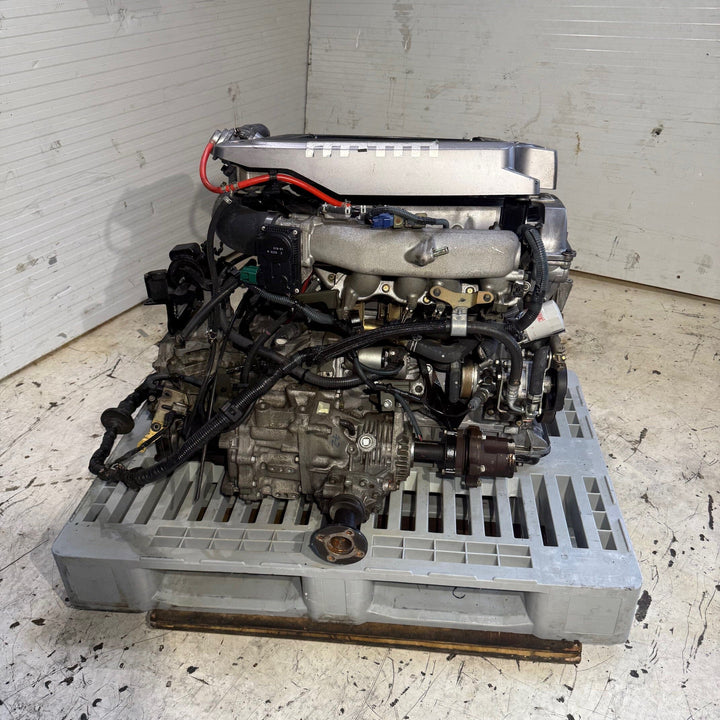 Nissan X-Trail 2000-2007 2.0l Turbo Engine Automatic Jdm Engine Transmission - Sr20vet Neo Vvl 618034W Nissan x Trail sr20vet JDM Engine Zone 