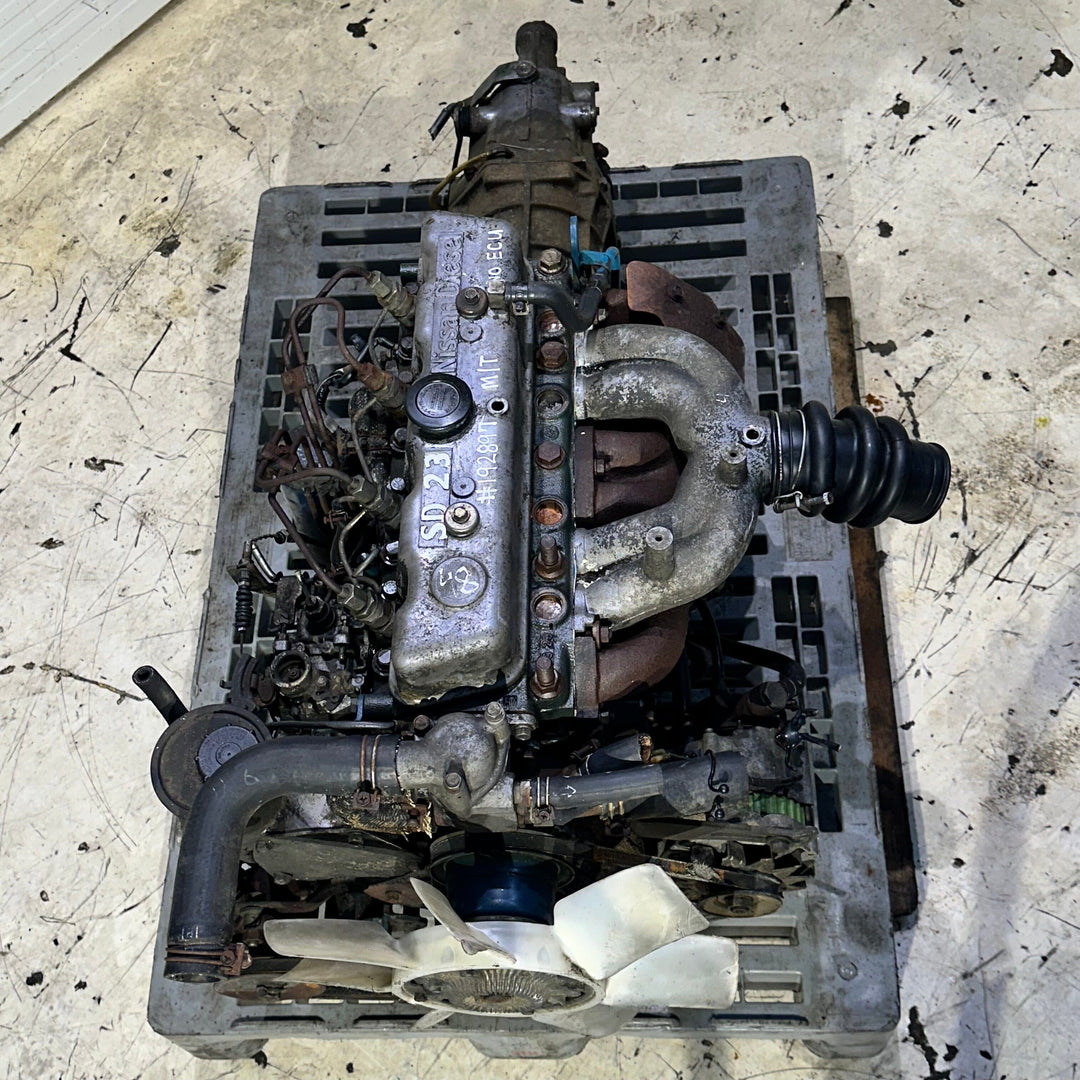 Nissan Sd23 2.3l 4-Cylinder Diesel Jdm Engine Rwd Manual Transmission - Sd23 192897 JDM Engine Zone 