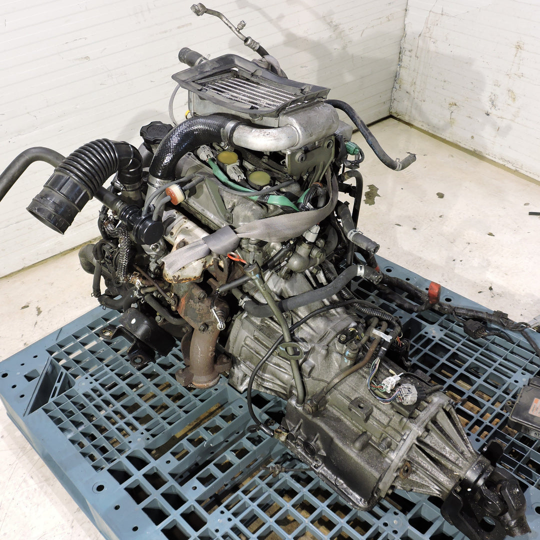 Suzuki Jimny 658 Cc 3 Cylinder Turbo Jdm Engine Automatic Rear Wheel Drive Swap - K6a Motor Vehicle Engines JDM Engine Zone 