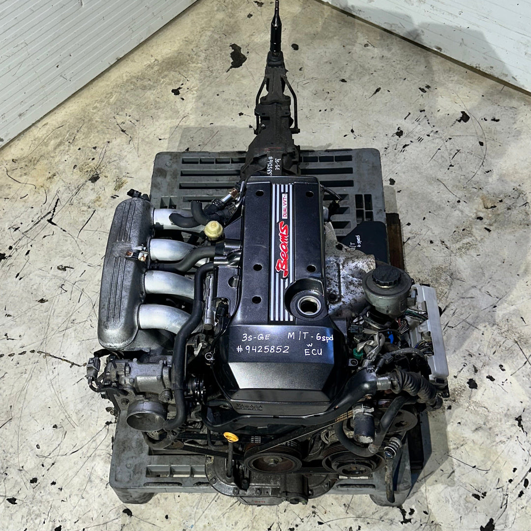 Toyota 2.0L Dual Vvti Rwd Complete JDM Actual Engine Manual Transmission Swap - 3S-GE Beams 9425852 JDM Engine Zone 