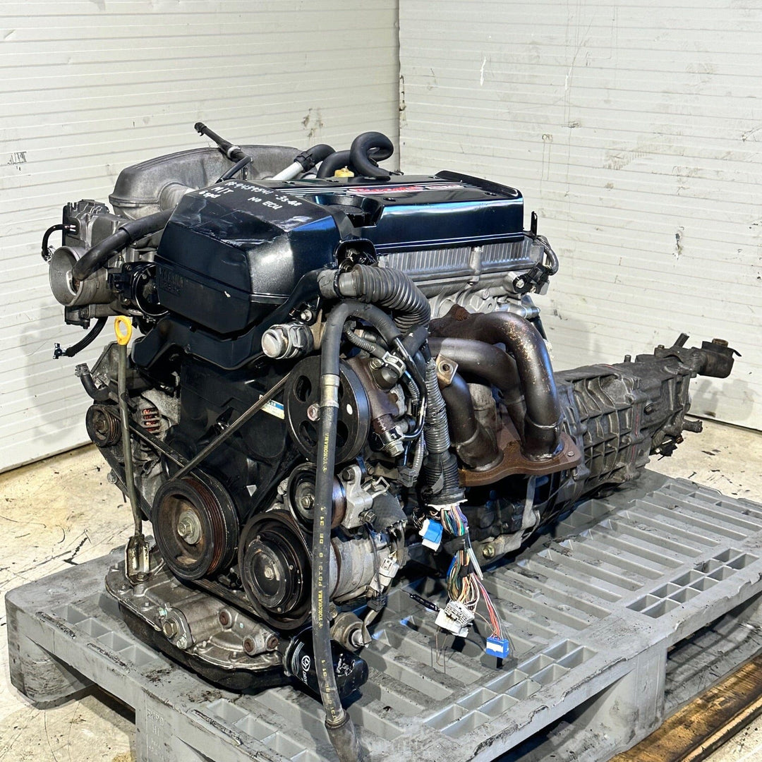 Toyota 2.0L Dual Vvti Rwd Complete JDM Engine 6 Speed Manual Transmission Actual Swap - 3S-GE Beams 9439541 JDM Engine Zone 