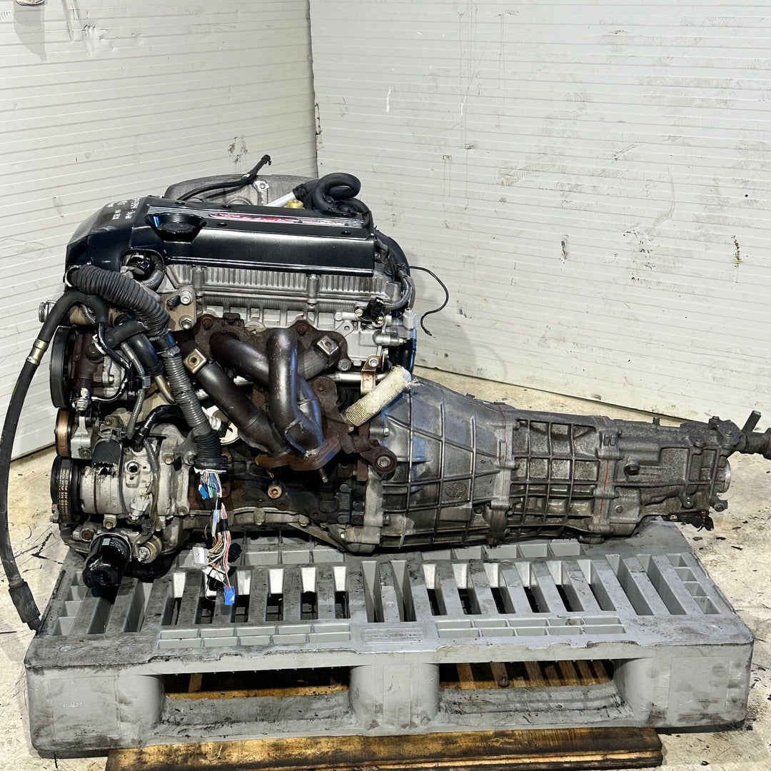 Toyota 2.0L Dual Vvti Rwd Complete JDM Engine 6 Speed Manual Transmission Actual Swap - 3S-GE Beams 9439541 JDM Engine Zone 