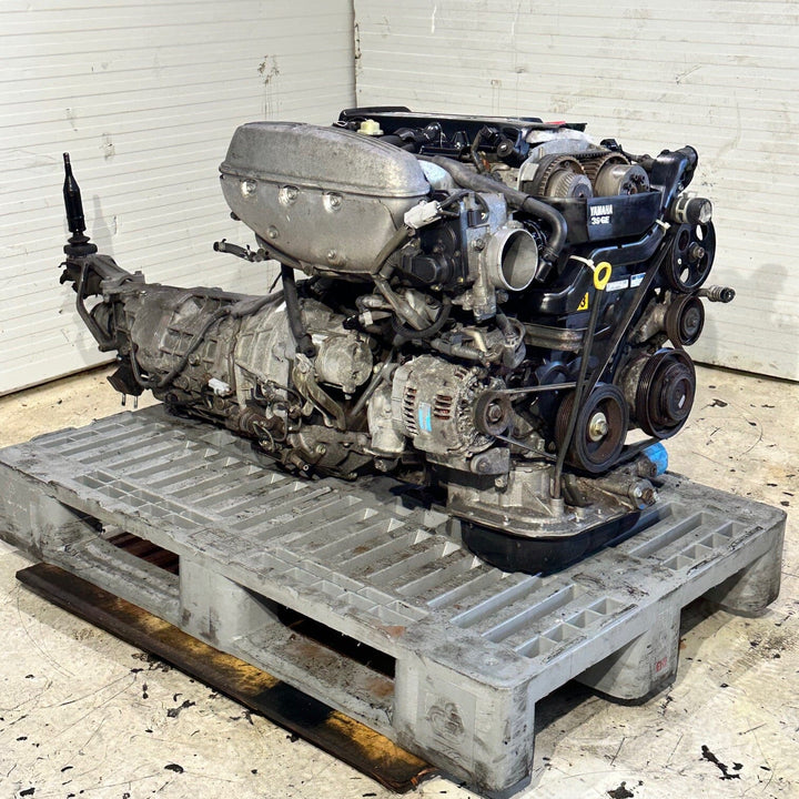 Toyota 2.0L Dual Vvti Rwd Complete JDM Engine 6 Speed Manual Transmission Swap Actual - 3S-GE Beams 9433880 JDM Engine Zone 