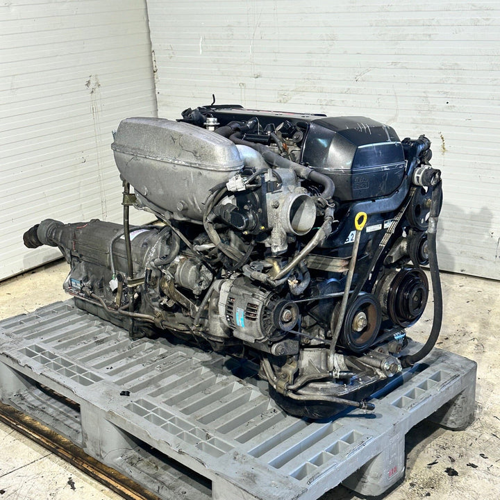 Toyota 2.0L Dual Vvti Rwd Complete JDM Engine Automatic Actual Transmission Swap - 3S-GE Beams 9399895 JDM Engine Zone 