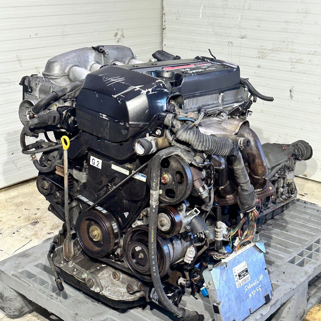 Toyota 2.0L Dual Vvti Rwd Complete JDM Engine Automatic Actual Transmission Swap - 3S-GE Beams 9399895 JDM Engine Zone 