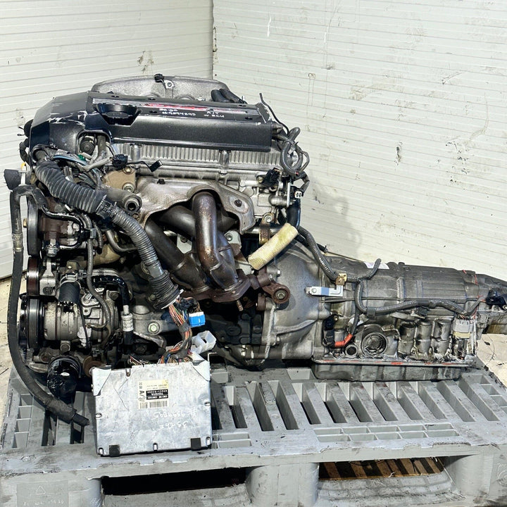 Toyota 2.0L Dual Vvti Rwd Complete JDM Engine Automatic Actual Transmission Swap - 3S-GE Beams 9399895 JDM Engine Zone 