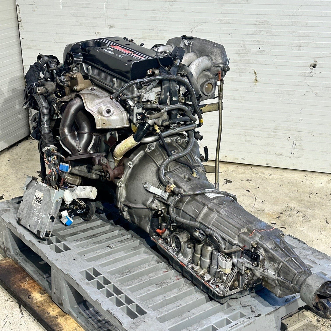 Toyota 2.0L Dual Vvti Rwd Complete JDM Engine Automatic Actual Transmission Swap - 3S-GE Beams 9399895 JDM Engine Zone 