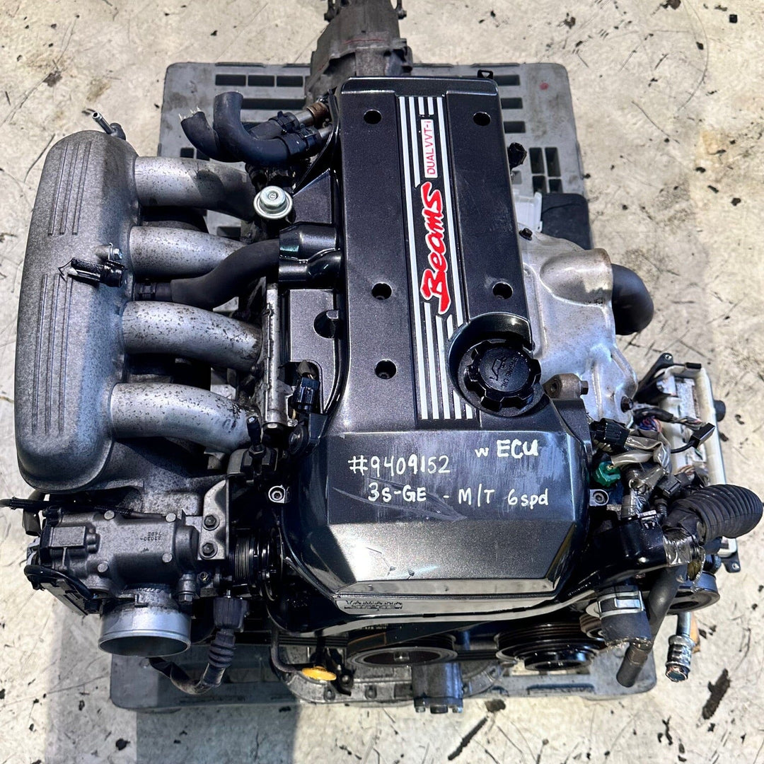 Toyota 2.0L Dual Vvti Rwd Complete JDM Engine Automatic Actual Transmission Swap - 3S-GE Beams 9409152 JDM Engine Zone 