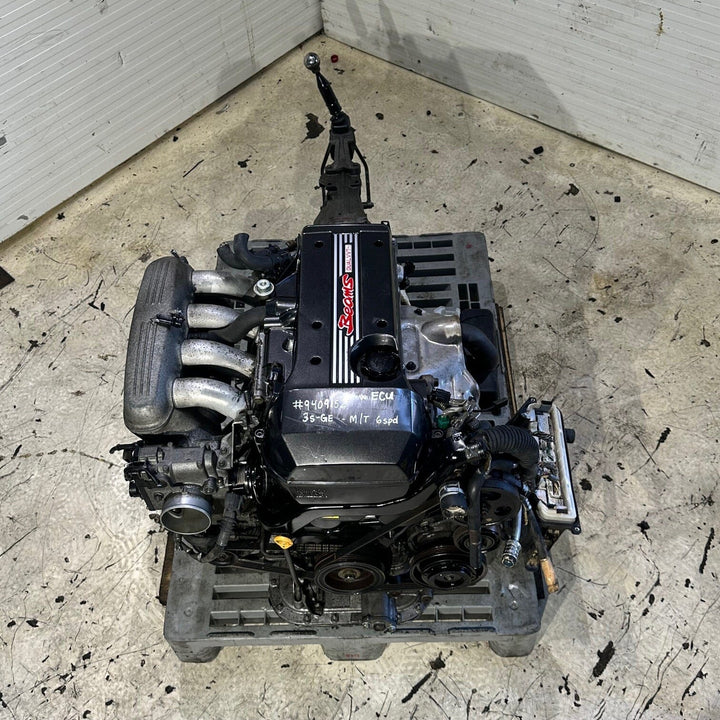 Toyota 2.0L Dual Vvti Rwd Complete JDM Engine Automatic Actual Transmission Swap - 3S-GE Beams 9409152 JDM Engine Zone 