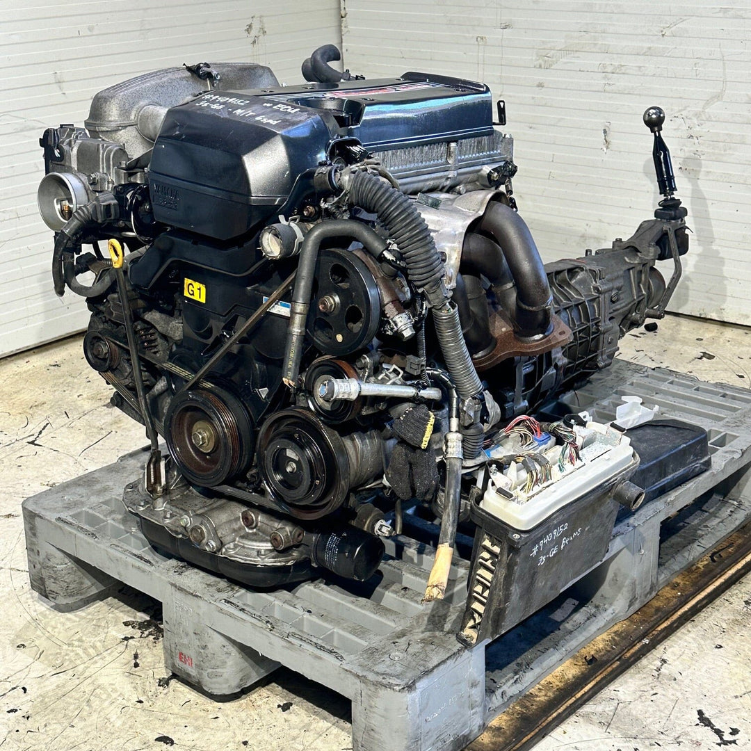 Toyota 2.0L Dual Vvti Rwd Complete JDM Engine Automatic Actual Transmission Swap - 3S-GE Beams 9409152 JDM Engine Zone 