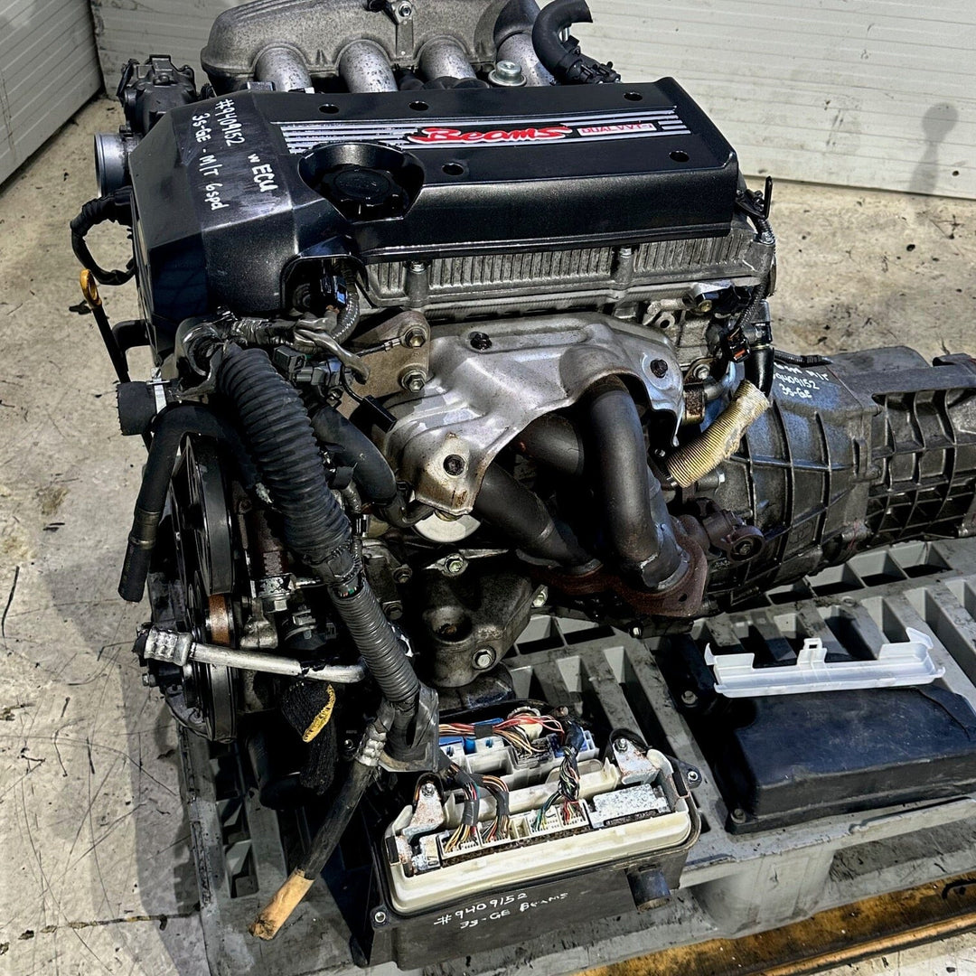 Toyota 2.0L Dual Vvti Rwd Complete JDM Engine Automatic Actual Transmission Swap - 3S-GE Beams 9409152 JDM Engine Zone 