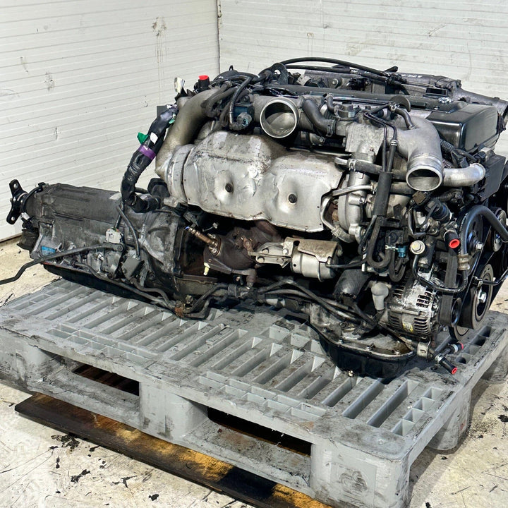 Toyota Supra 3.0L Non Vvt-I Turbo Engine Automatic Transmission Actual Swap - 2JZ-GTE 0110686 Toyota Supra Soarer Chaser Engine JDM Engine Zone 