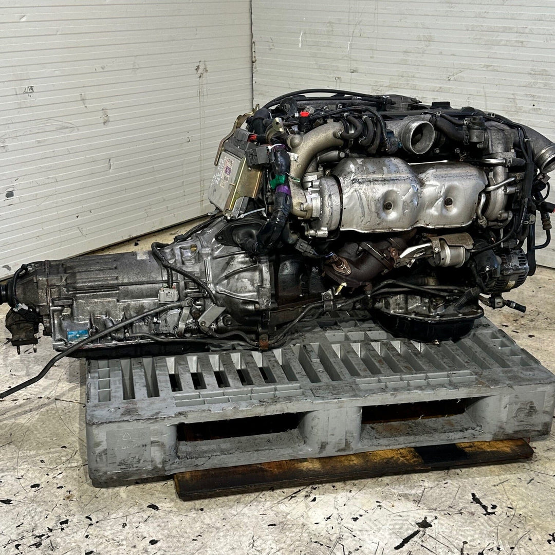 Toyota Supra 3.0L Non Vvt-I Turbo Engine Automatic Transmission Actual Swap - 2JZ-GTE 0110686 Toyota Supra Soarer Chaser Engine JDM Engine Zone 